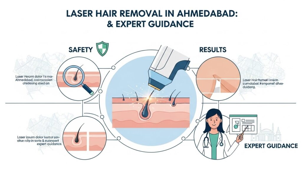 Laser Hair Removal in Ahmedabad: Safety, Results & Expert Guidance