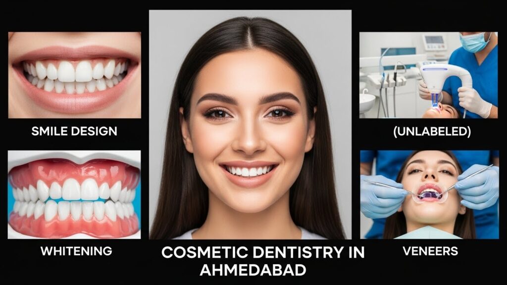 Cosmetic Dentistry in AhmedAbad: Smile Design, Whitening & Veneers